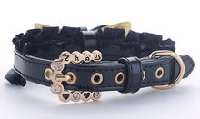 Load image into Gallery viewer, Smartie PU Leather Dog Collar