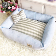 Load image into Gallery viewer, NEW Stripey dog bed
