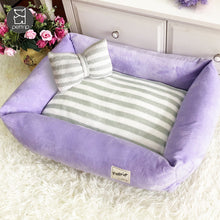 Load image into Gallery viewer, NEW Stripey dog bed
