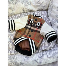Load image into Gallery viewer, Stylish Plaid Varsity Jacket
