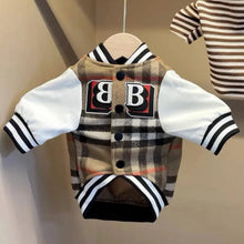 Load image into Gallery viewer, Stylish Plaid Varsity Jacket
