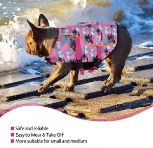 New Multi - Coloured Doggy Life Vest