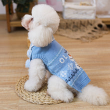 Load image into Gallery viewer, NEW Winter Olaf dog jumper with scarf
