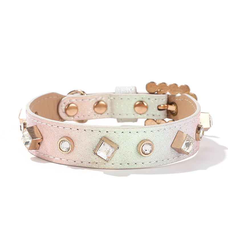 Metallic Small Dog Collar