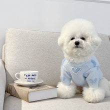 Load image into Gallery viewer, NEW Blue Heart dog jumper
