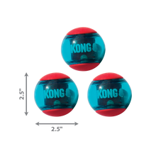 Load image into Gallery viewer, KONG SQUEEZZ ACTION BALL RED
