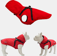 Load image into Gallery viewer, Rainfall dog harness jacket
