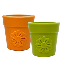 Load image into Gallery viewer, SodaPup Flower Pot Durable Rubber Treat Dispenser
