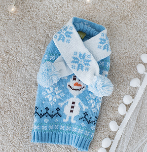 NEW Winter Olaf dog jumper with scarf