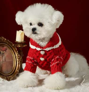 Fluffy sales dog jumper