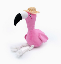 Load image into Gallery viewer, Zippy Paws Playful Pal - Freya the Flamingo
