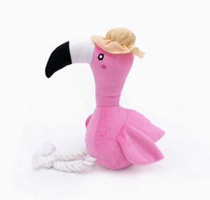 Zippy Paws Playful Pal - Freya the Flamingo
