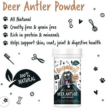 Load image into Gallery viewer, Bugalugs Natural Deer Antler Powder
