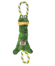 Load image into Gallery viewer, KONG TUGGER ANIMAL KNOTS COLLECTION FROG - SMALL/MEDIUM
