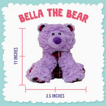 Load image into Gallery viewer, SnugArooz Bella the Bear Dog Toy
