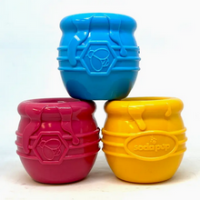 Load image into Gallery viewer, SodaPup Honey Pot Durable Rubber Treat Dispensers
