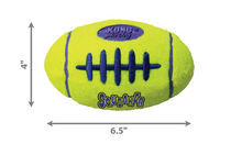 Load image into Gallery viewer, KONG AIR DOG COLLECTION LARGE SQUEAKER AMERICAN FOOTBALL
