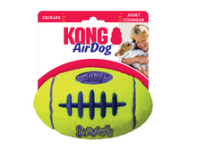 Load image into Gallery viewer, KONG AIR DOG COLLECTION LARGE SQUEAKER AMERICAN FOOTBALL
