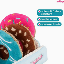 Load image into Gallery viewer, Pawty - Donuts Interactive Dog Toy
