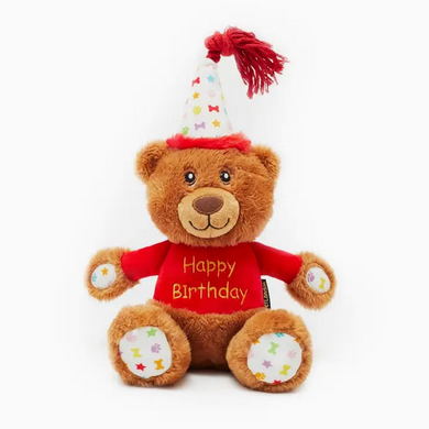 Pet London - Happy Birthday Bear Dog Toy