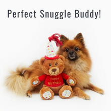 Load image into Gallery viewer, Pet London - Happy Birthday Bear Dog Toy
