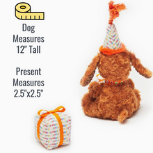 Load image into Gallery viewer, Pet London - Happy Birthday Dog 2-Piece Toy Set
