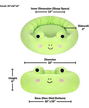 Load image into Gallery viewer, Squishmallows Pet Bed - Wendy The Frog
