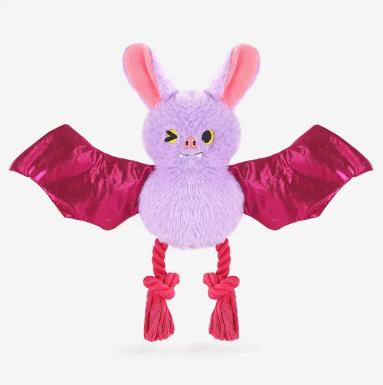 Hugsmart Pet - Halloween Night | Bat - Dog Plush Toy