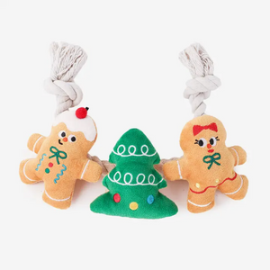 Hugsmart Pet - Happy Woofmas | Holiday Gingerbread Man