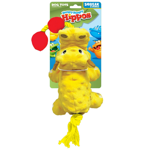 Hasbro Classic Toys - Tug Hungry Hippos Yellow 17