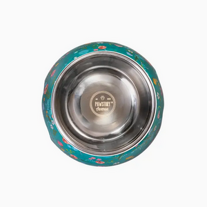 PawStory Avenue Classic Pet Bowl – Atlas Green