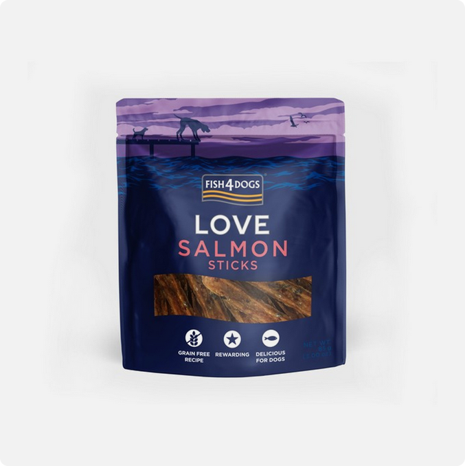 Fish4Dogs - Love Salmon Sticks 85g