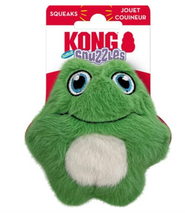 KONG Snuzzles Kiddos Mini Squeaker Dog Toy Extra Small (Frog)