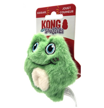 Load image into Gallery viewer, KONG Snuzzles Kiddos Mini Squeaker Dog Toy Extra Small (Frog)
