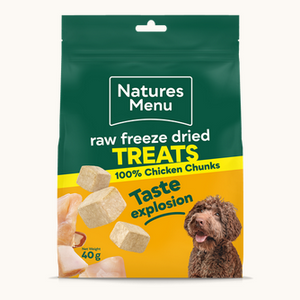 Natures Menu - Chicken 100% Freeze Dried Raw Chunks 40g