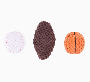 Zippy Paws -Miniz 3-Pack - Sportsballz