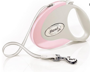 Flexi Style Tape Rose Medium 5m Retractable Dog Leash