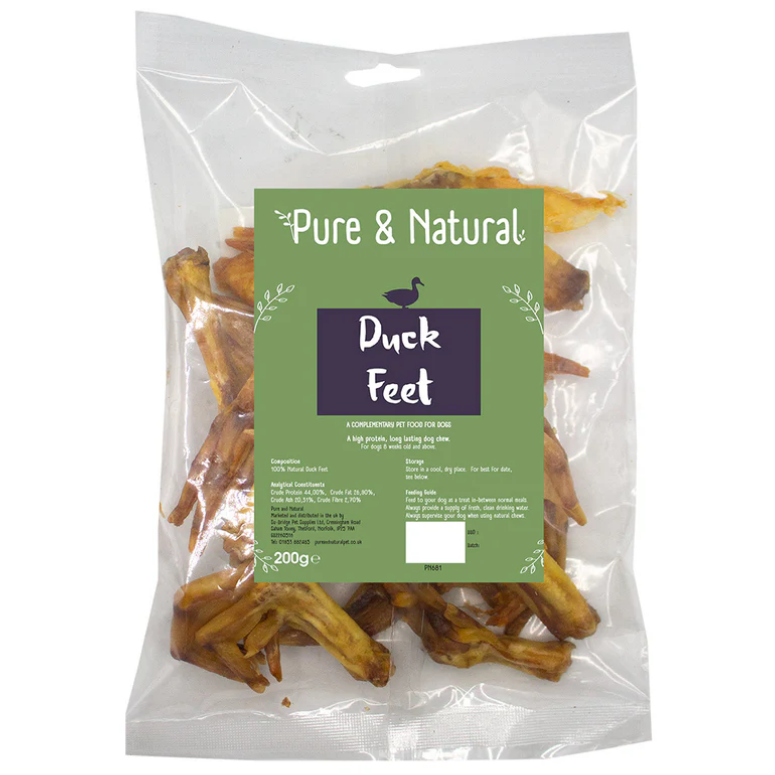 Pure & Natural - Duck Feet 200g