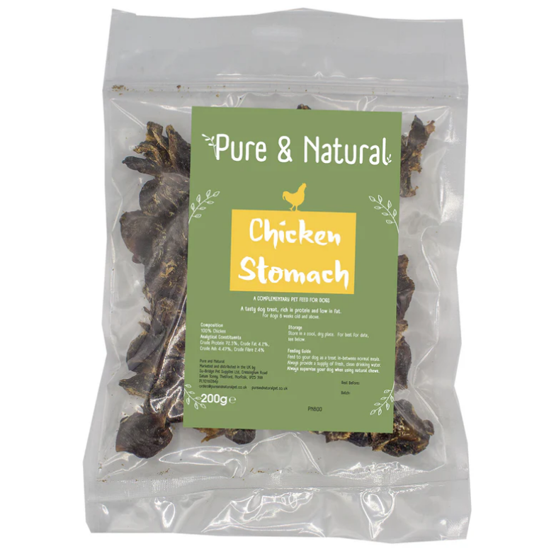 Pure & Natural - Chicken Stomach 200g