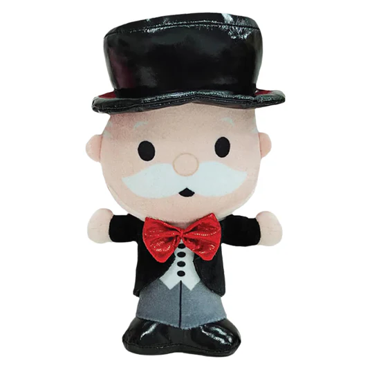 Hasbro Classic Toys - Monopoly Mr. Money Bags Squeak & Crinkle Plush 7in