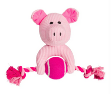 Load image into Gallery viewer, House Of Paws - Cord Pig &amp; Tennis Ball
