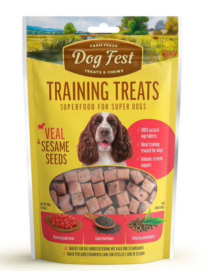 DOG FEST - Veal & Seasame Seeds Training Treats