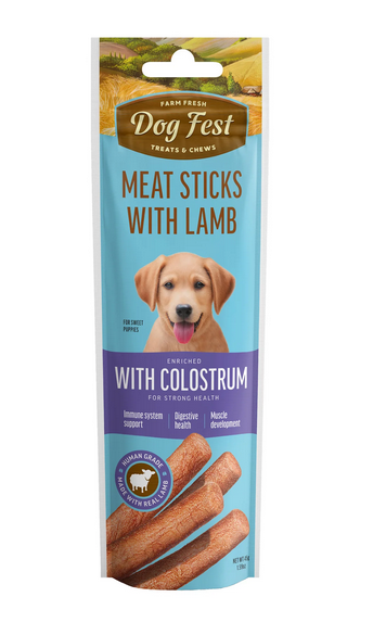 DOG FEST - Lamb Meat Sticks Puppy 8 weeks +