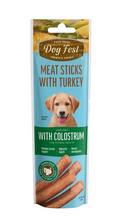 Load image into Gallery viewer, DOG FEST - Turkey Meat Sticks Puppy 8 weeks +
