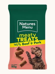Natures Menu - Chicken & Pork Meaty Treats 50g