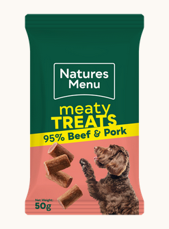 Natures Menu - Chicken & Pork Meaty Treats 50g