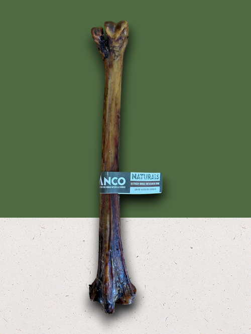 Anco Natural Treats - Ostrich Whole Metatarus Bone