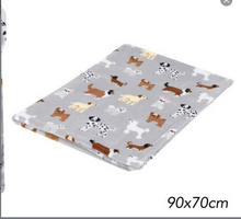 Load image into Gallery viewer, Smart Choice - Canine Dog Print Sherpa Pet Blanket
