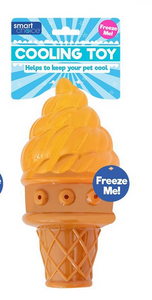 Smart Choice - Cooling Rubber Ice Cream Dog Toy 1PC