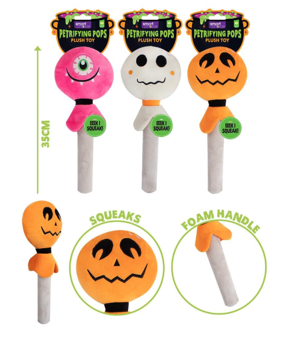 Smart Choice Halloween Pops Dog Toy